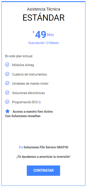 Asistencia Técnica - (Plan ESTÁNDAR)